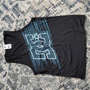 Mens size large true to size DC bro tank in black NWT
